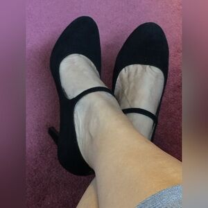 Guess Black Mary Jane Pumps, Size 7-1/2
